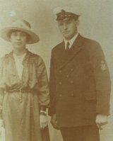 Percy & Maud at their wedding
